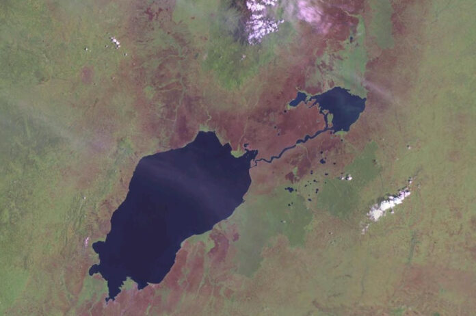 Lake George in Western Uganda