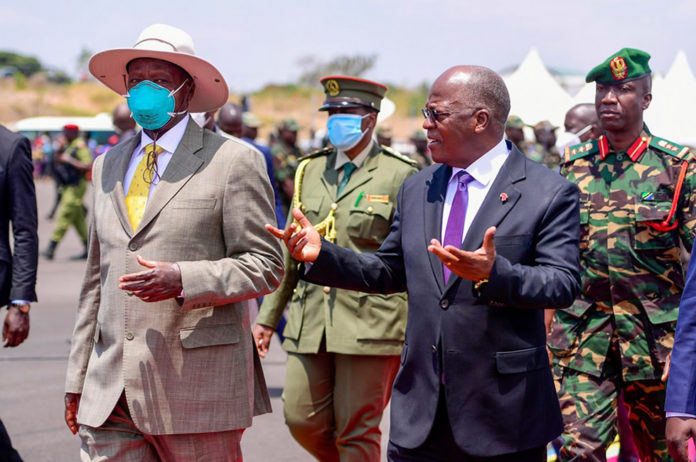 Museveni Magufuli Visit