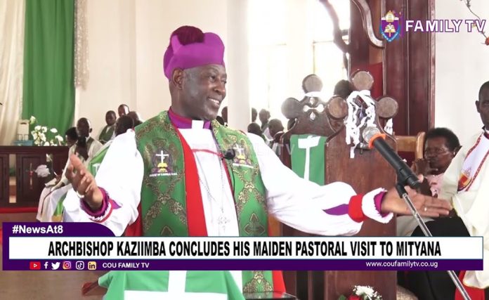 Archbishop Kazimba Mugalu Concludes Mityana Pastoral Visit
